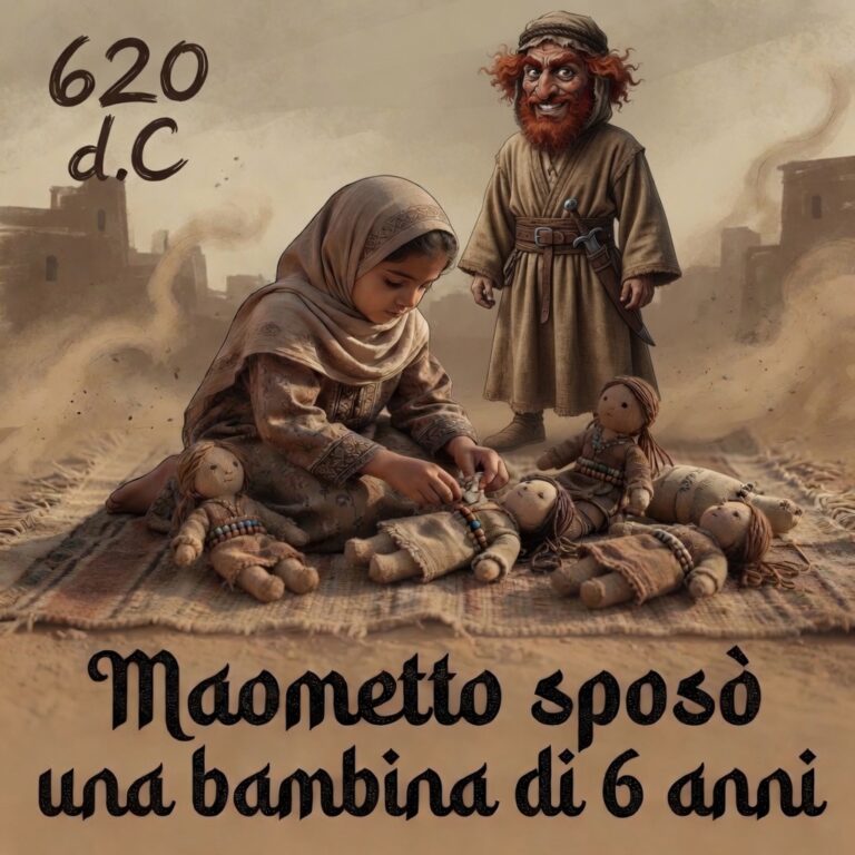 Aisha sposa bambina di Maometto secondo gli hadith sahih di Bukhari e Muslim