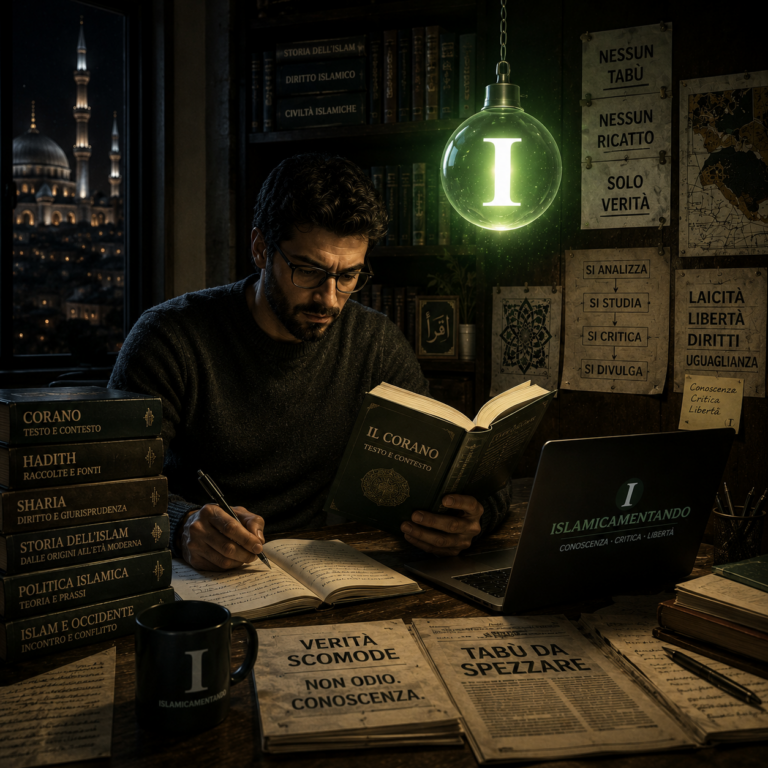 Intervista critica sull’Islam: microfono, fonti e analisi documentata