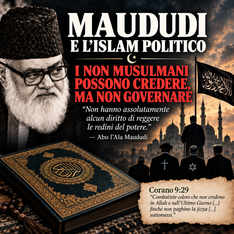 Abu l’Ala Maududi e l’Islam politico: non musulmani, potere politico, Corano 9:29 e jizya