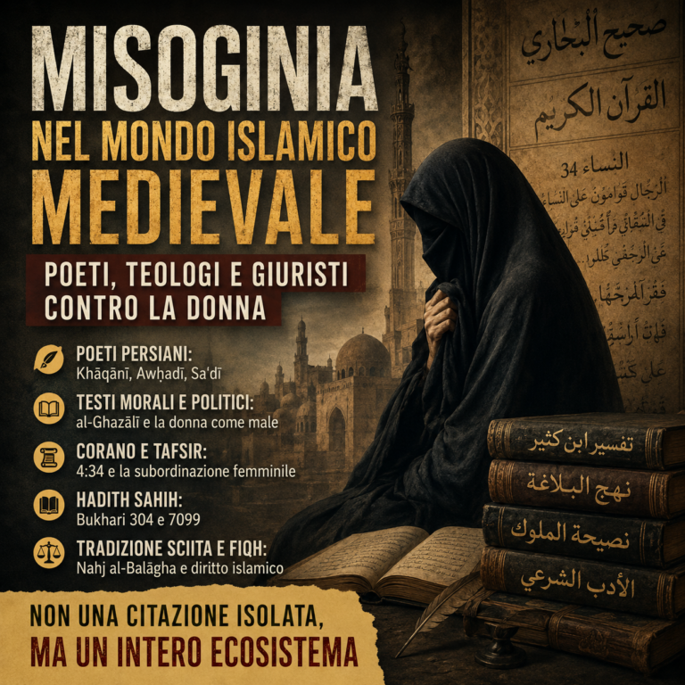 Misoginia nel mondo islamico medievale e subordinazione della donna