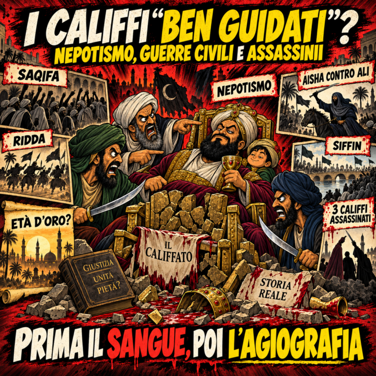 I califfi ben guidati tra nepotismo, guerre civili e assassinii