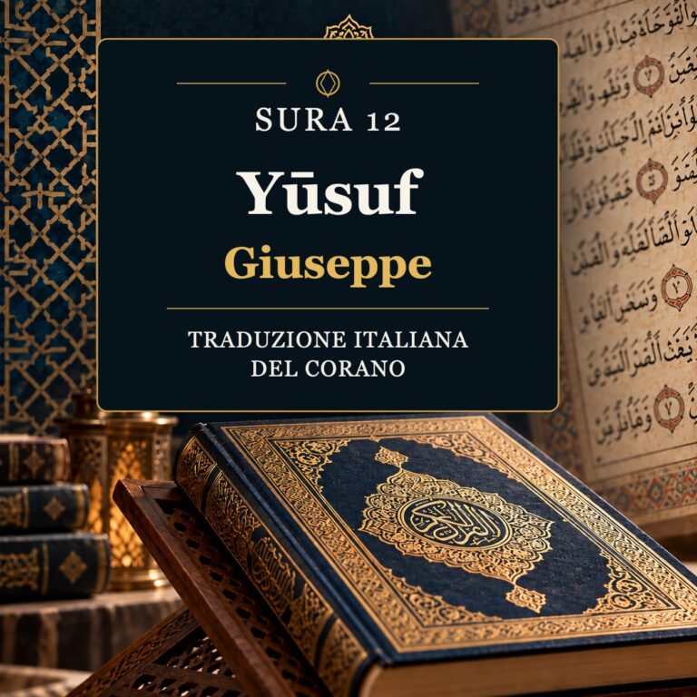 Sura 12 Yūsuf – Giuseppe: traduzione italiana del Corano
